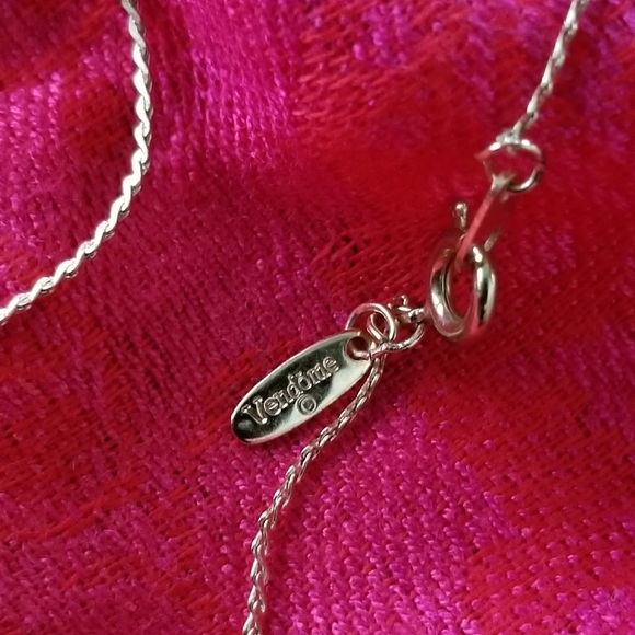 Relisted -Vintage Vendome single pearl necklace white and gold tone solitaire - Picture 6 of 17